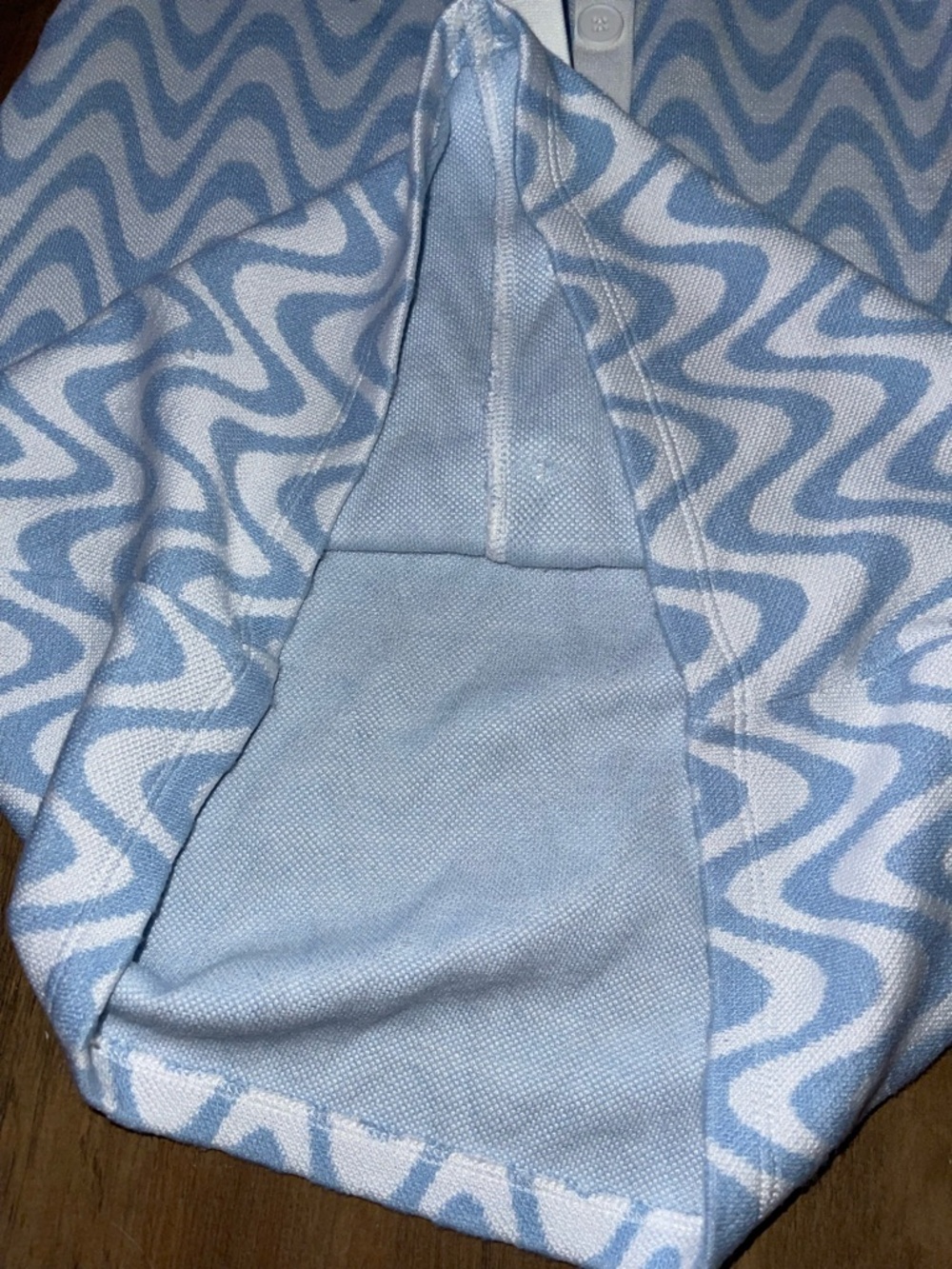H&M Women's Blue and White Mini Halter Dress - Picture 5 of 10